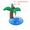 En Stock Flamingo Inflable de PVC Portavasos Flotante Posavasos Espesado Unicornio de Agua Base para Vasos Tipo Inflable