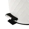 Lixeira redonda pedal comum tampa plana formato diamante 3L 5L tampa plana com apoio de braço