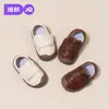 Zapatos Jq Jingqi para Niños Zapatos para Bebés y Niños Pequeños 2026 Nuevos de Primavera y Otoño Zapatos de Cuero para Bebés con Suela Blanda Zapatos Funcionales Anticolisión