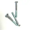 Tornillo Hexagonal Exterior Grado 5 Estándar de EE. UU. Acero al Carbono Azul y Blanco Zincado Varilla Ranura para Coche Junta de Bambú Rota Tornillo Auto-Ruptura
