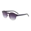 Nuevas gafas de sol con montura de PC integrada, gafas de sol sin montura de color, gafas de sol decorativas para hombres y mujeres, venta al por mayor de fábrica