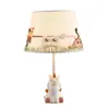 Lámpara de Mesa para Habitación Infantil Yida Lámpara de Mesa Pequeña Simple Moderna Lámpara Decorativa Creativa de Dibujos Animados Lámpara de Mesita de Noche para Habitaciones de Niños y Niñas