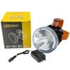 Farol de bateria de lítio recarregável de longa duração, luz forte LED para áreas externas, super brilhante, alta potência, luzes de pesca noturnas montadas na cabeça, atacado