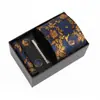 2025 Nueva Corbata para Hombre de Poliéster Bordada Hecha a Mano Corbata Casual para Hombre de Gama Alta Fábrica Personalizada Venta al por Mayor