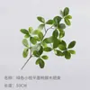 Plantas Verdes Simuladas con Madera de Pata de Pato Plana Hojas Falsas Adornos de Decoración para Sala de Estar Interior Hojas de Plantas Biónicas Paisajismo