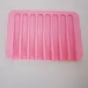Em estoque Amazon hot-selling drenagem soap pad bandeja caixa de sabão mesa rack de armazenamento de sabão almofada de drenagem antiderrapante