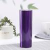 Taza Térmica Portátil para Coche de Acero Inoxidable 304, Recta de 20 oz, para Sublimación, Transfronteriza, Taza para Hielo