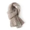 Bufanda 100% Cachemir de Nuevo Estilo Otoño e Invierno 2026 para Mujer, Bufanda de Punto de Cachemir Puro Casual y Versátil