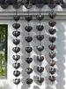 Cadena de Lluvia Morada, Cadena de Goteo para Aleros, Cadena de Drenaje, Cadena Guía de Agua para Patio, Canaleta de Agua para Tejado, Campana de Lluvia Estilo Chino, Cadena de Agua de Lluvia