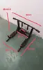 Barra de Puxar para Casa Montada na Parede Estrutura de Porta Equipamento de Exercício Fitness Rack de Parede de Barra Única/Dupla Interna