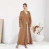 Vestido Casual de Color Sólido con Perlas para Fiesta Primavera/Verano Lorriya Lr540 (con Accesorios)
