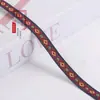 Acessório de fita jacquard com duplo losango de 1CM para roupas, decoração de casa, cortinas e várias decorações DIY