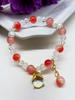 2024 nueva pulsera de bambú pulsera de vidrio cuentas de jade de imitación puesto de joyería suministro de venta caliente pulsera cuerno de dragón para hombres y mujeres