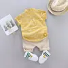 Ropa infantil transfronteriza verano nueva ropa infantil verano ropa niños bebé infantil traje de manga corta traje de dos piezas moda