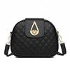 Bolsa quadrada pequena 2024 primavera e verão nova textura moderna losango moderna versátil estilo coreano bolsa de ombro de três camadas bolsa mensageiro feminina