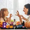 Decoración de Madera Nueva para Fiesta de Halloween Transfronteriza Suministros para Fiesta de Dulces o Truco Decoración de Mesa Artesanías de Madera