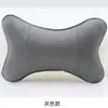 Suministros interiores de coche transfronterizos correas para asientos almohada almohada de hueso para coche universal para las cuatro estaciones reposacabezas de coche de cuero