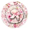 50 Pegatinas de Cuento de Hadas Rosas, Femeninas, Frescas, Infantiles, Rosas, Lindas, Impermeables, Decorativas para Tazas de Té con Leche