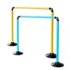 Arco de Basquete Portátil, Bastões de Agilidade de Futebol Dobráveis, Conjunto de Treinamento de Barreiras, Estrutura de Arco para Equipamento de Treinamento de Futebol