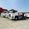 Exportación Transfronteriza de Cabezas de Tractor Howo Usadas Africanas Cabezas de Tractor Haohan Camión Cabeza para Transporte de Contenedores 6x4