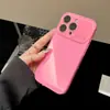 Capa de Celular Casual Macaron Cor Pura Janela Grande Adequada para iPhone17Promax Apple 16Pro Cobertura Total 15P