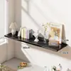 Estante de Pared Oculto de Una Sola Línea Estantería para Libros Colgante de Pared para Sala de Estar Estante Colgante de Pared para Dormitorio