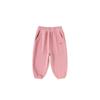 Calça Bebê Dudu Outono e Inverno Forrada com Fleece Calça Longa Infantil, Estilo Outono Calça Casual Grossa para Meninos, Roupa Infantil da Moda
