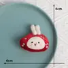 Broches de Oso de Tela Coreana Estilo Bosque, Pinzas para el Pelo Lindas de Oveja y Conejo, Accesorios Girly para DIY