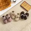 Zapatos de Princesa con Lunares y Lazo para Niñas, Estilo Nuevo Primavera y Otoño 2026, Suela Suave, Zapatos Casuales Versátiles para Niñas Pequeñas