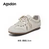 Zapatillas de Entrenamiento Retro Alemanas Aogushi Deng para Mujer Nuevas Otoño 2026 Planas Cómodas Suela Suave Casual Deportivas Zapatillas de Tabla