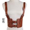 Cinturón Dulce Retro Personalizado Sello de Cintura Decorativo para Mujer Vestido Camisero de Puleather Hebilla Lisa Chaleco Bandolera