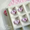 Corazón Gordo Acrílico Agujero Recto Dopamina Cuentas Hechas a Mano Material para Cadena de Teléfono Móvil Pulsera Accesorios de Joyería DIY
