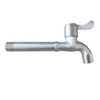 Grifo de Acero Inoxidable 304, Grifo de Lavadora de Apertura Rápida de 1/2 Pulgada, Caño Extendido, Grifo de Doble Uso con una Entrada y Dos Salidas