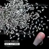 Zircão Joias de Nail Art Celebridade da Internet Flash 5A Mini Pequeno Branco Formato Especial Fundo Pontiagudo Diamante Material de Decoração de Unhas Pacote