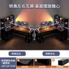 Escritorio de Gaming de Esquina Escritorio de Computadora Escritorio de Escritorio Hogar Doble Escritorio Estantería Mesa de Esquina para Dormitorio Escritorio de Oficina Mesa de Trabajo