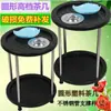 Máquina de mahjong Miou mesa de té pequeña portavasos mesa de mahjong totalmente automática accesorios estante de té poner mesa de máquina de tazas mesa de té de cáñamo