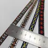 Cinta Jacquard Bordada Encaje Accesorios Estilo Étnico Retro Cinta Manualidades DIY Tira de Tela Decorativa para Ropa