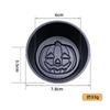 Taza para Pastel con Revestimiento Antiadherente de Acero al Carbono Transfronteriza, Taza para Pudín, Gelatina, Muffin, Molde de Árbol de Navidad y Calabaza, Molde para Tarta de Huevo