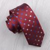 Estilo Coreano Formal de Negocios Rojo Corbata para Novio Formal de Negocios Casual para Hombres Padrinos de Boda Delgada y Estrecha Corbata para Mujer de Moda