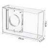 Caixa de Exibição Bubble Mart Desktop Acrílico Armazenamento de Miniaturas Bar de Exibição Parede Rotativo Porta-Retrato Caixa Surpresa