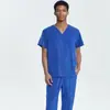 Fabricante de Origem Transfronteiriça Secagem Rápida Roupas de Lavar à Mão Elásticas Roupas Cirúrgicas para Homens e Mulheres Manga Longa e Curta Roupas de Cirurgia para Doutor