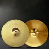 Juego de Batería Platillos Silenciosos Batería de Jazz Juego de Cuatro Piezas Platillos de Aleación de Latón Platillos Jingle Platillos de Batería de Jazz Transfronterizo