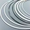 Fábrica Produce Anillos de Alambre de Acero Inoxidable 304 # para Sujetadores Son a Prueba de Óxido, No se Oxidan, Alta Resistencia, Soportes de Acero No Deformables