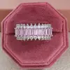 Anillo liso de venta cruzada europea y americana exagerado anillo rosa nicho sentido de alto nivel no se decolora anillo combinado mujer Amazon Z2