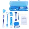 Cuidado bucal, traje de ortodoncia, cera de ortodoncia, traje de ortodoncia, cepillo de dientes de ortodoncia, cepillo interdental, juego de ortodoncia de ocho piezas.