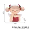 Menina Desenho Animado Jardinagem Caseira Decoração de Pátio Presente Criativo Dispositivo de Flores para Paisagismo Jardim de Varanda Vaso de Flores Suculentas de Resina