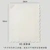 Papel de Regalo Redondo con Encaje Estampado Estéreo de Queso de Sal Marina Redes Sociales Shangjin Papel de Regalo con Encaje Hueco diy