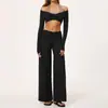 Conjunto de Yoga Europeu e Americano com Sensação de Pele Nu Moda Alta Elasticidade Respirável Esportivo Secagem Rápida Corrida Fitness Roupa de Yoga Feminina 2588