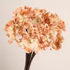Clivia artificial de PU de alta calidad con 4 cabezas, decoración vintage inspirada en Zen para el hogar y el hotel, arreglo de flores artificiales, clivia