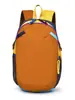 Mochila Casual Transfronteriza para Mujer, Mochila al Aire Libre con Bloques de Color Dopamina, Bolsa para Senderismo, Deportes y Viajes, Bolso de Moda para Hombre con Bloques de Color